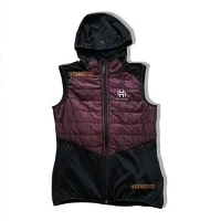 Colete acolchoado com puffer híbrido