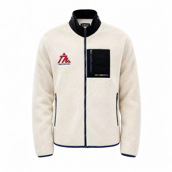 Jaqueta masculina de rua Sherpa