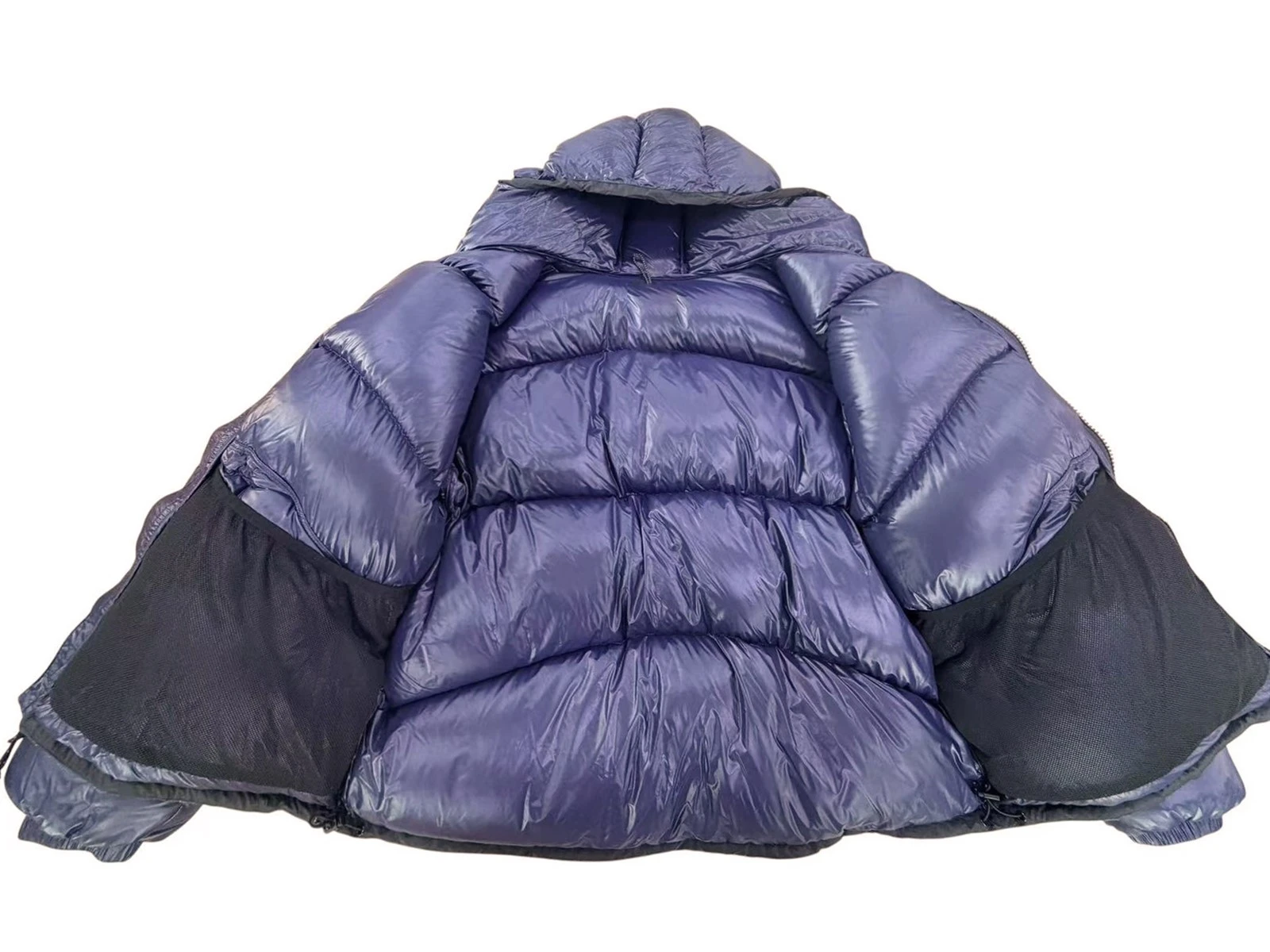 hooded down jacket